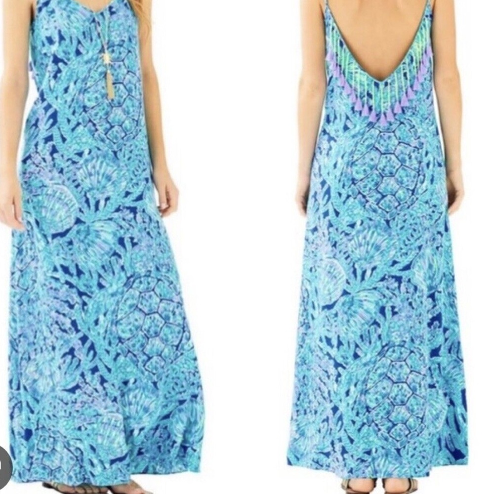 Lilly Pulitzer Pop Up Tortuga Time Maxi